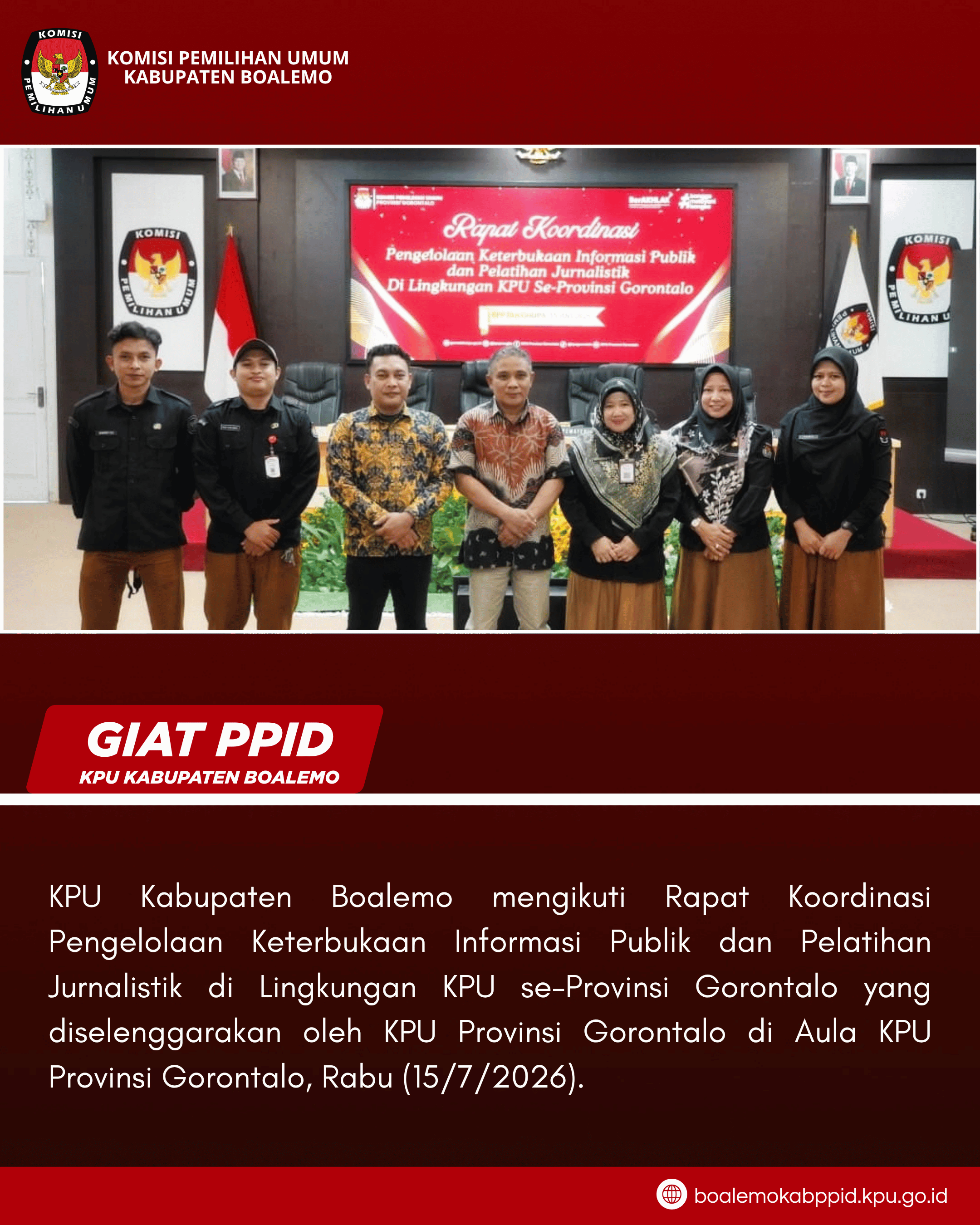 RAPAT KOORDINASI