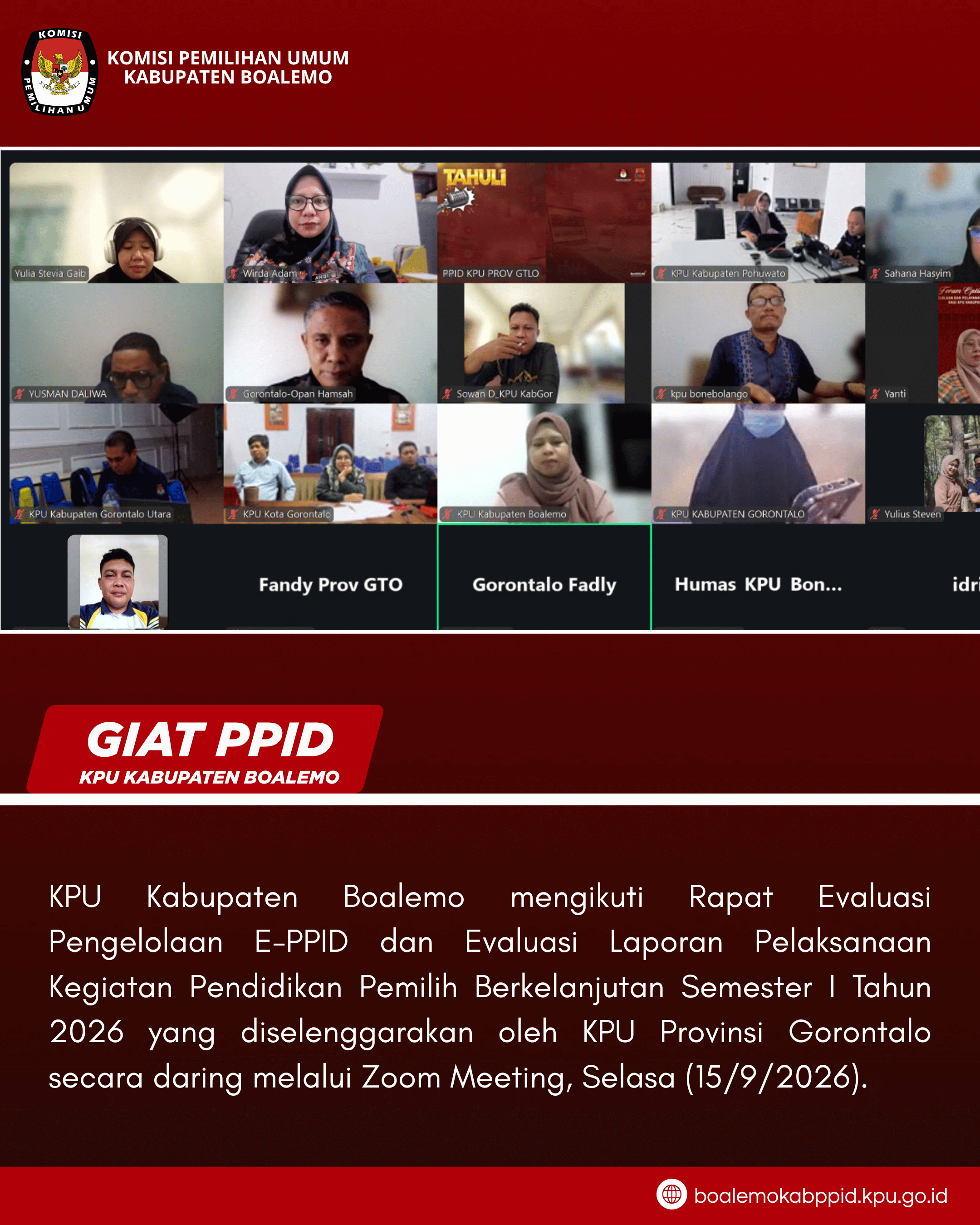 Evaluasi e-PPID